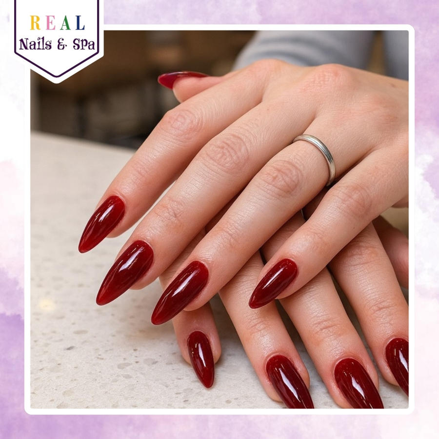 Nail design by Real Nails & Spa